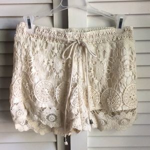 Boho Lace Shorts | Rebellion